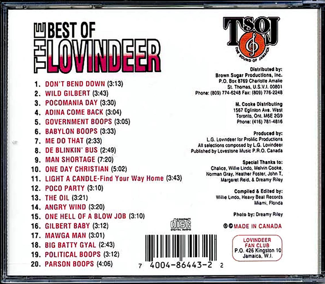 Lovindeer - Best Of Lovindeer (20 tracks)