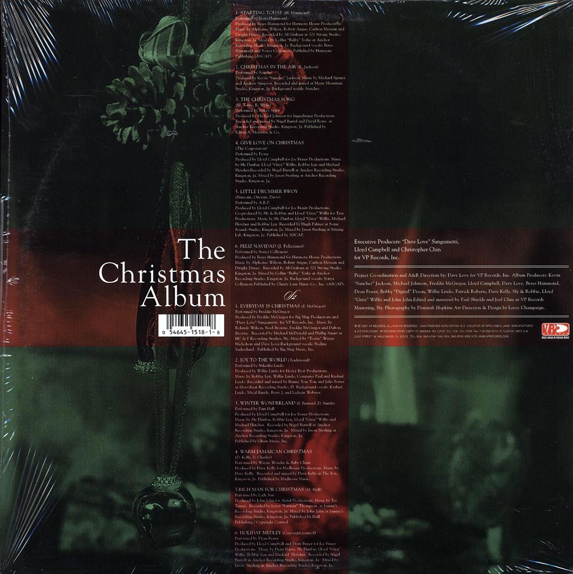 Various - Christmas Album (Beres Hammond, Sanchez, F McGregor, etc.)