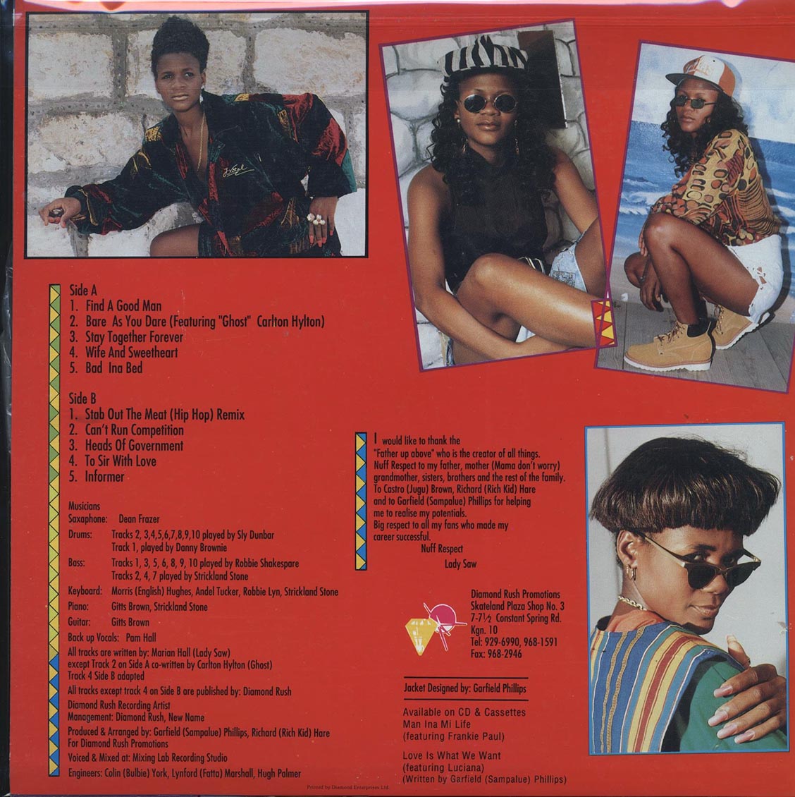 Lady Saw - Bare As You Dare (Jamaica press) (orig. press)