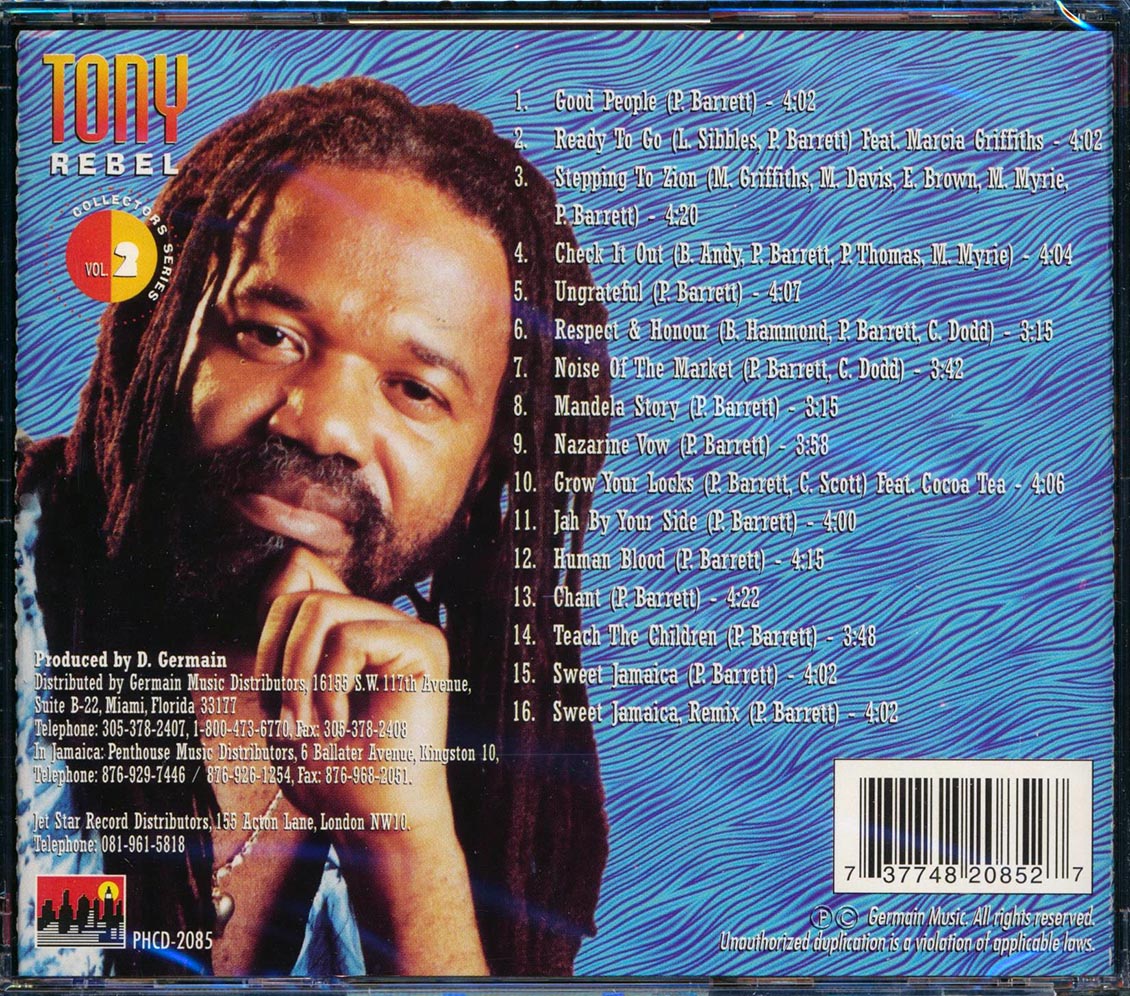 Tony Rebel - Collector's Series Volume 2