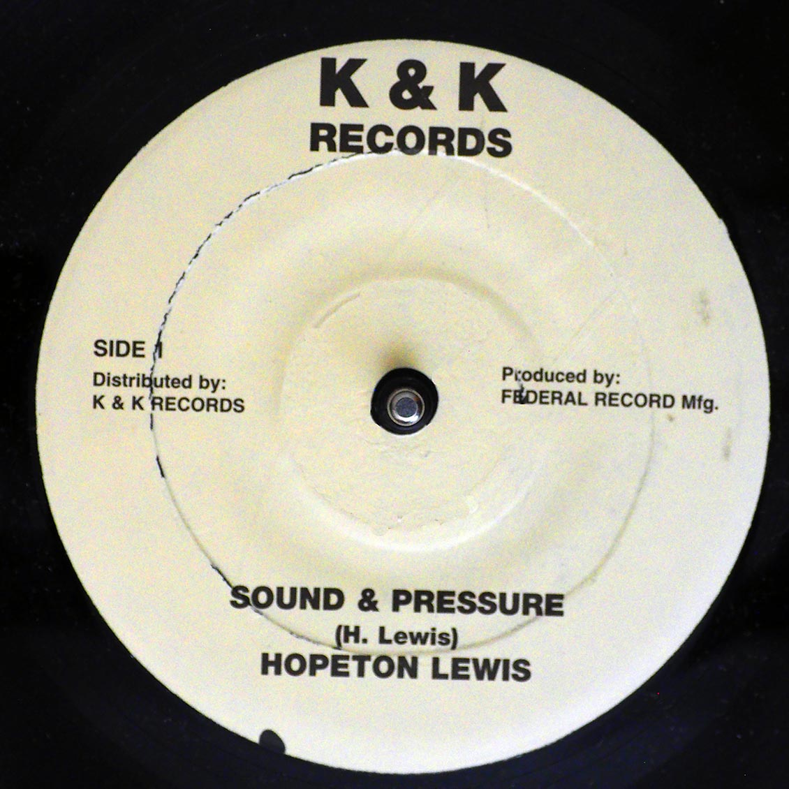 Hopeton Lewis - Sound & Pressure / The Record Specialists - Dynamic Pressure