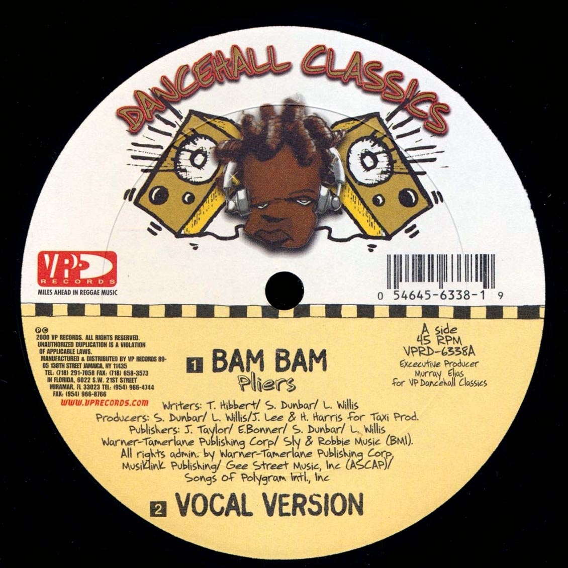 Pliers - Bam Bam / Nardo Ranks - Them A Bleach (rhythm: "Murder She Wrote/Bam Bam")