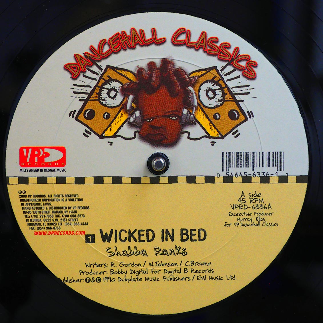 Shabba Ranks - Wicked In Bed / Singing Melody - Groovy Kind Of Love