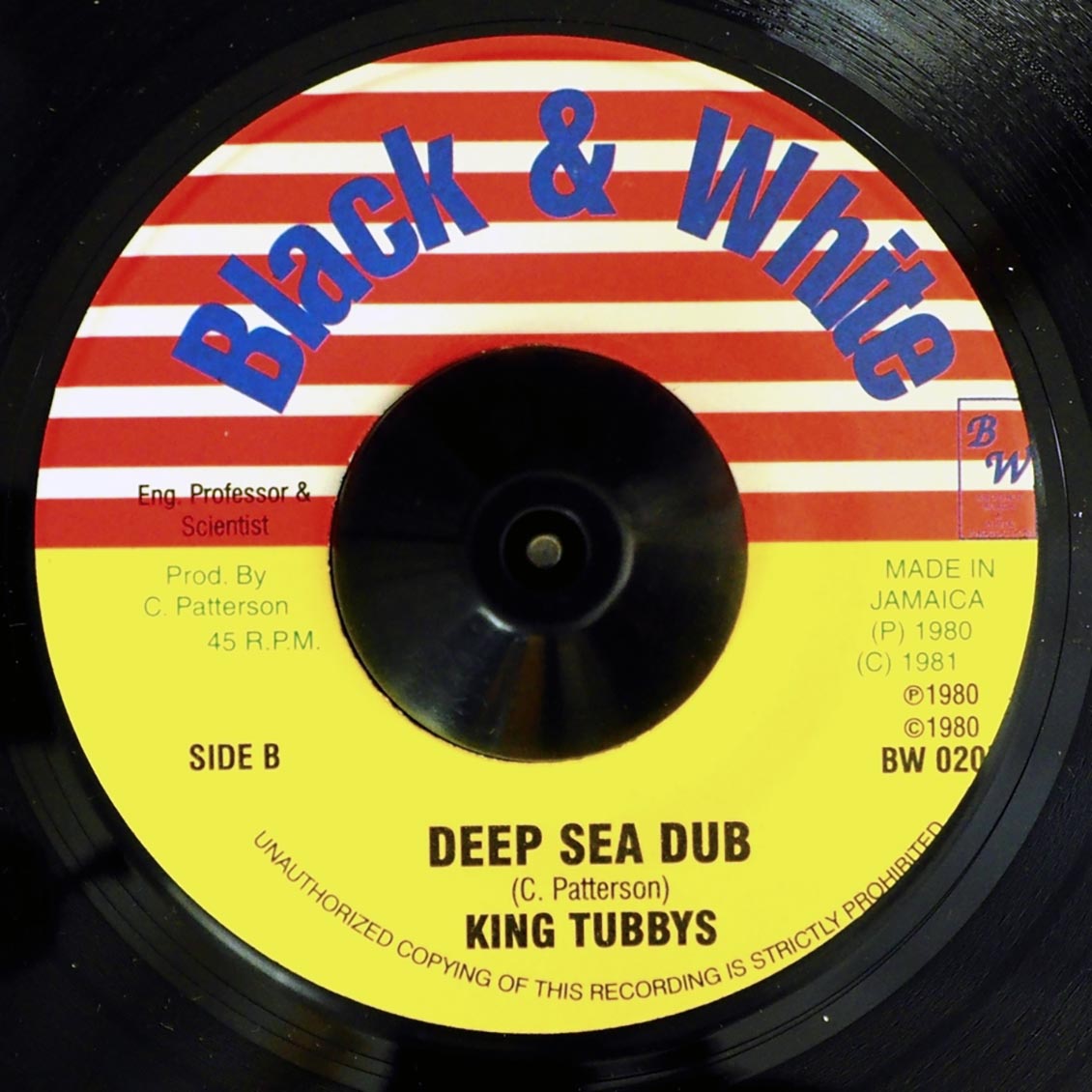 Sugar Minott - Mr. Fisher Man / King Tubby - Deep Sea Dub