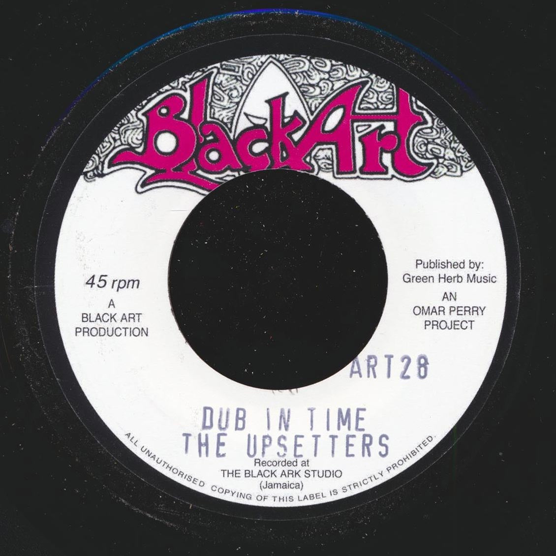 The Gladiators - Time / The Upsetters - Dub In Time (UK press)