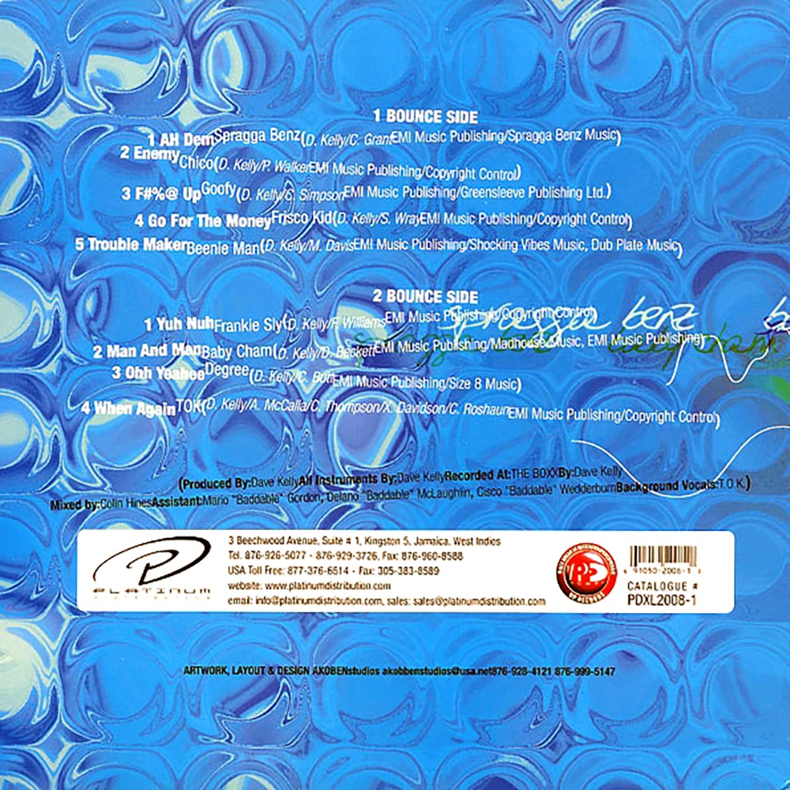 Various - Bounce Rhythm (rhythm: "Bounce") (orig. press)