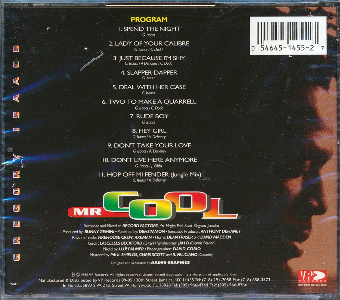 Gregory Isaacs - Mr. Cool