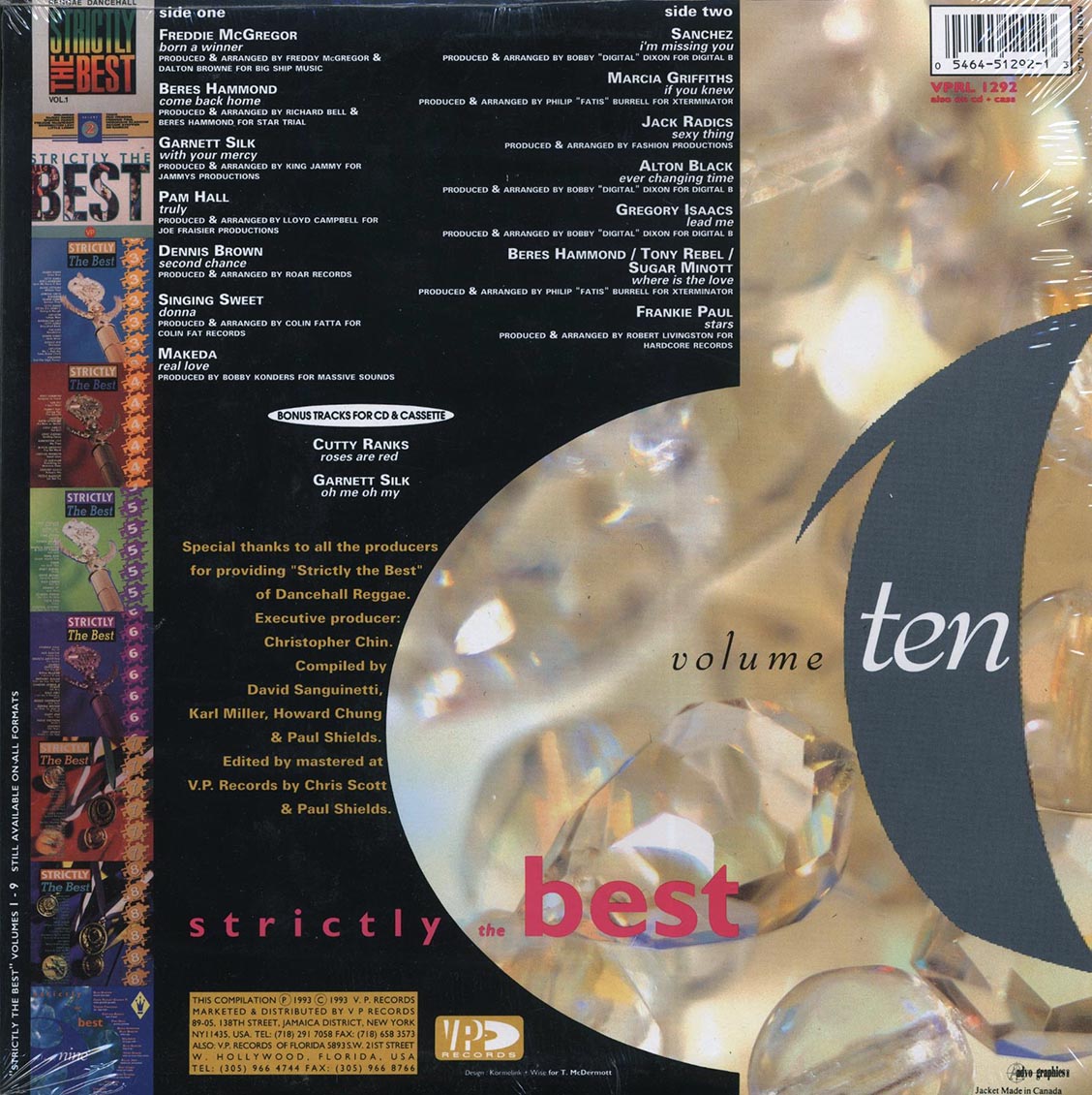 Garnett Silk, Dennis Brown, Beres Hammond, Gregory Isaacs, Etc. - Strictly The Best 10