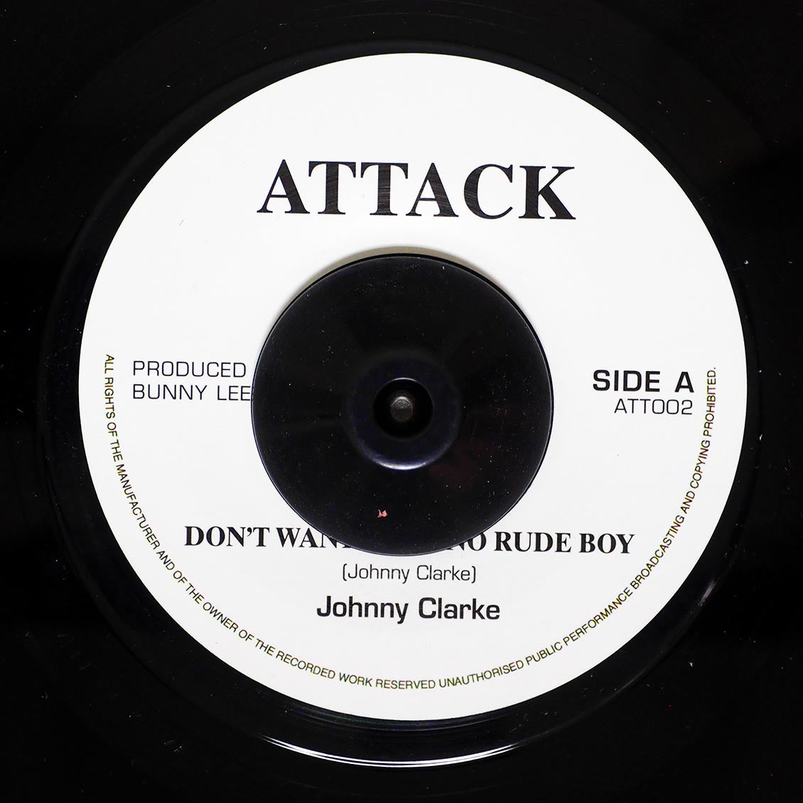 Johnny Clarke - Don't Wanna Be A Rude Boy / Version
