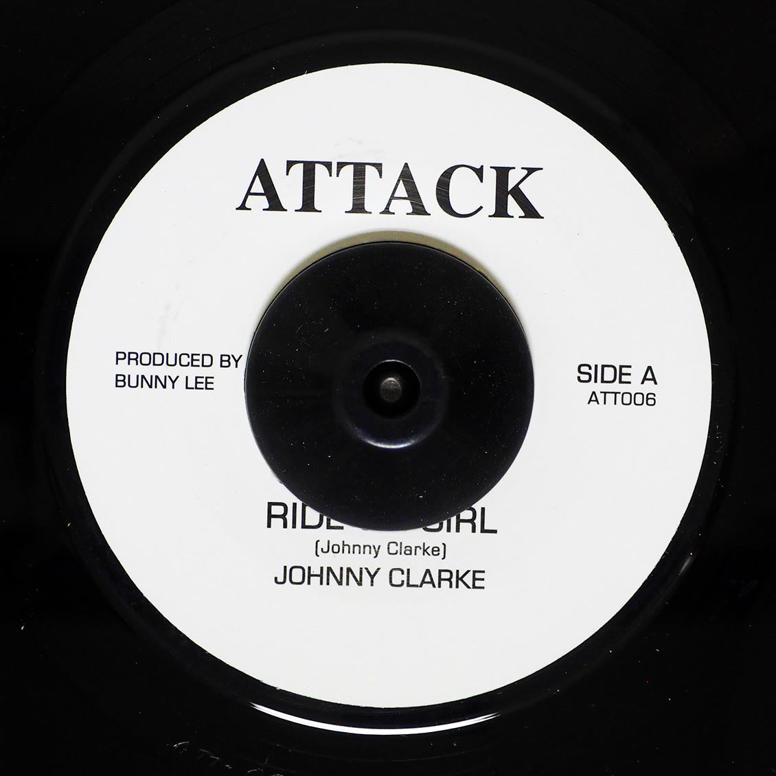 Johnny Clarke - Ride On Girl / Version (rhythm: "Johnny Clarke - Ride On Girl") (UK press)