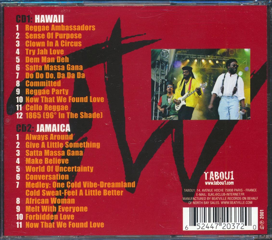 Third World - Live In Hawaii & Jamaica (23 tracks) (2xCD)