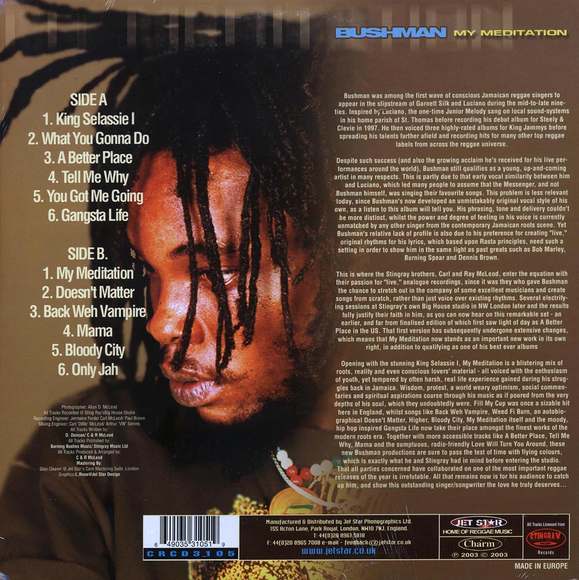 Bushman - My Meditation