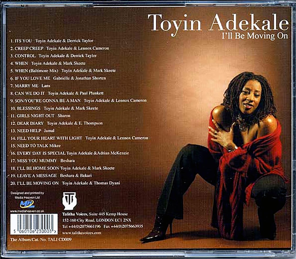 Toyin Adekale - I'll Be Moving On (20 tracks)