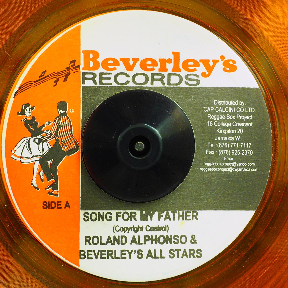 Roland Alphonso - Song For My Father / Gaylads - It's All In The Game (orange vinyl)
