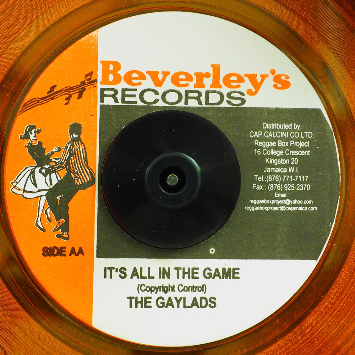 Roland Alphonso - Song For My Father / Gaylads - It's All In The Game (orange vinyl)