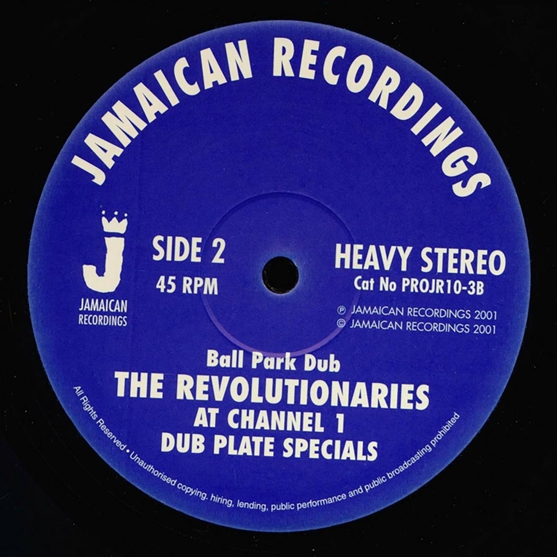 The Revolutionaries - 2 Bad Bull Inna Dub / The Revolutionaries - Ball Park Dub