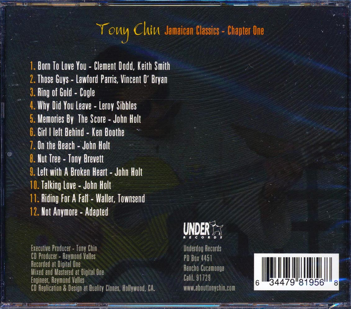 Tony Chin - Jamaican Classics Chapter 1