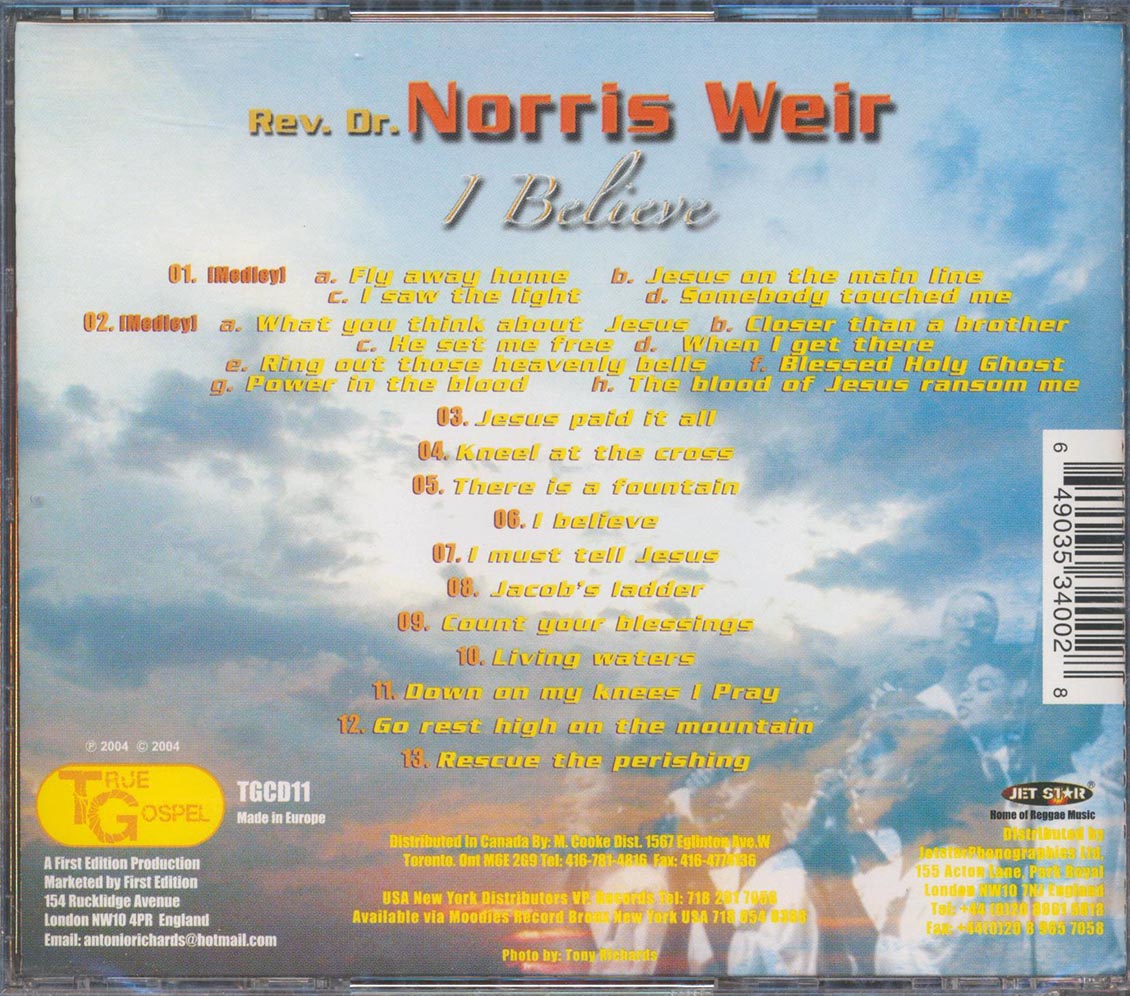 Norris Weir - I Believe