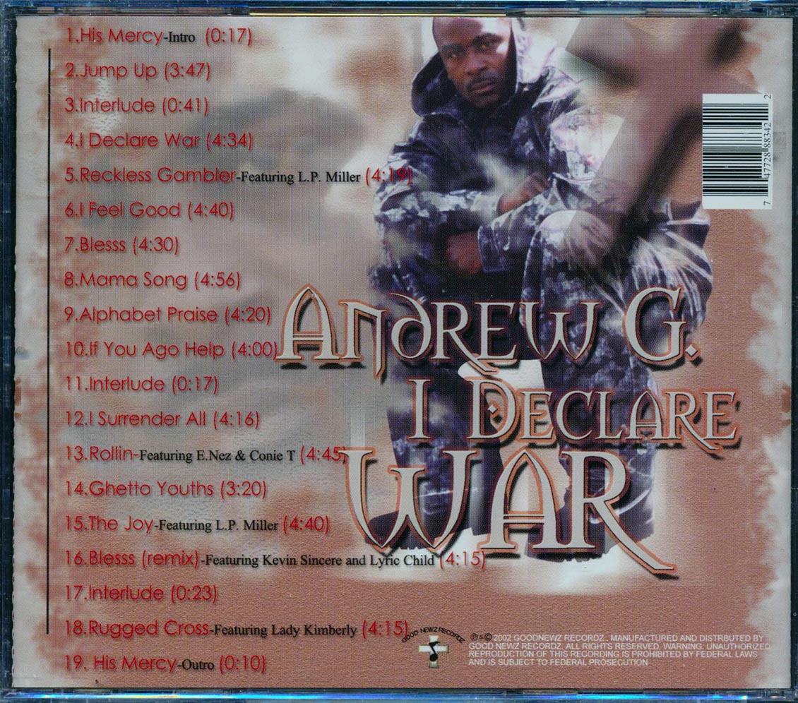 Andrew G - I Declare War