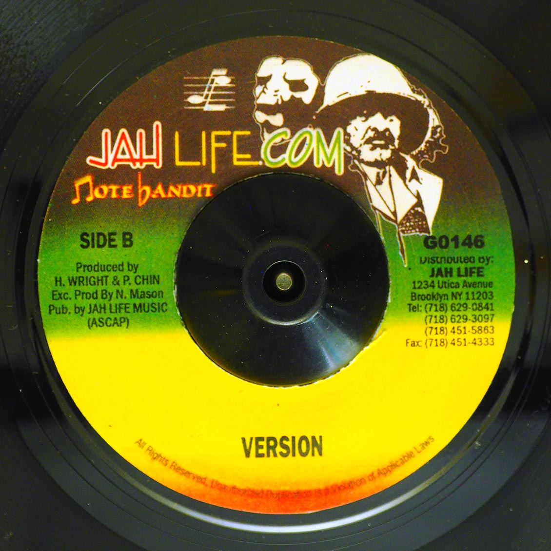 Jr. Reid, Barrington Levy - Big Foot Police / Version (rhythm: "Murderer / Hot Milk") (colored vinyl)