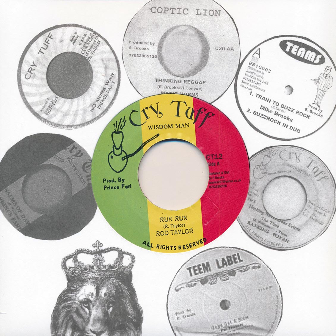 Rod Taylor - Run Run / Cry Tuff & The Originals - Version