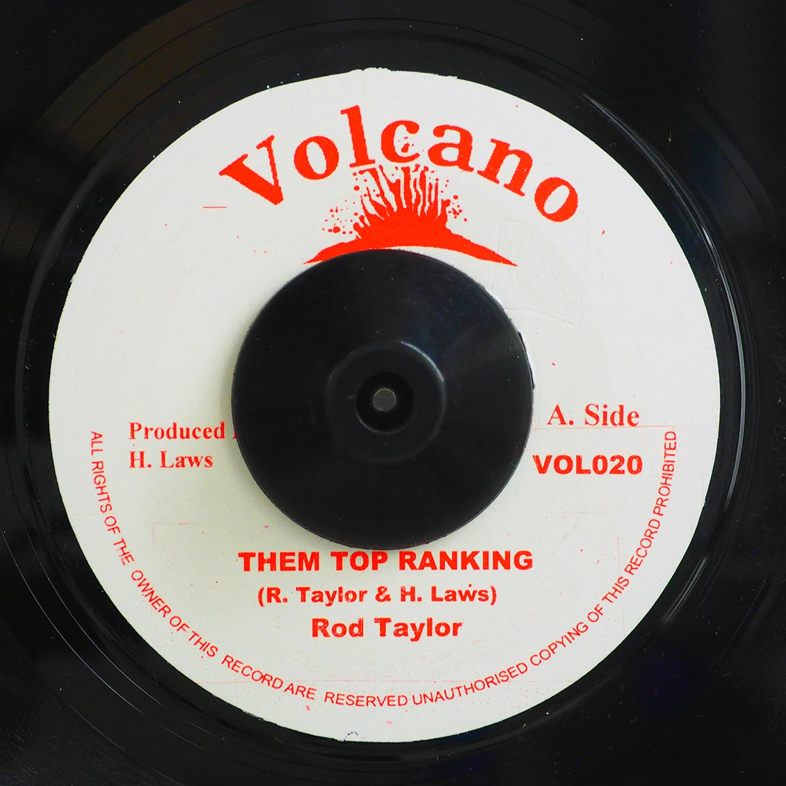 Rod Taylor - Them A Top Ranking / Roots Radics - Version (rhythm: "Rod Taylor - Them A Top Ranking")