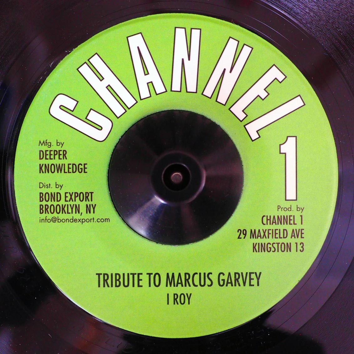 I Roy - Tribute To Marcus Garvey / Version (rhythm: "I Roy - Tribute To Marcus Garvey")