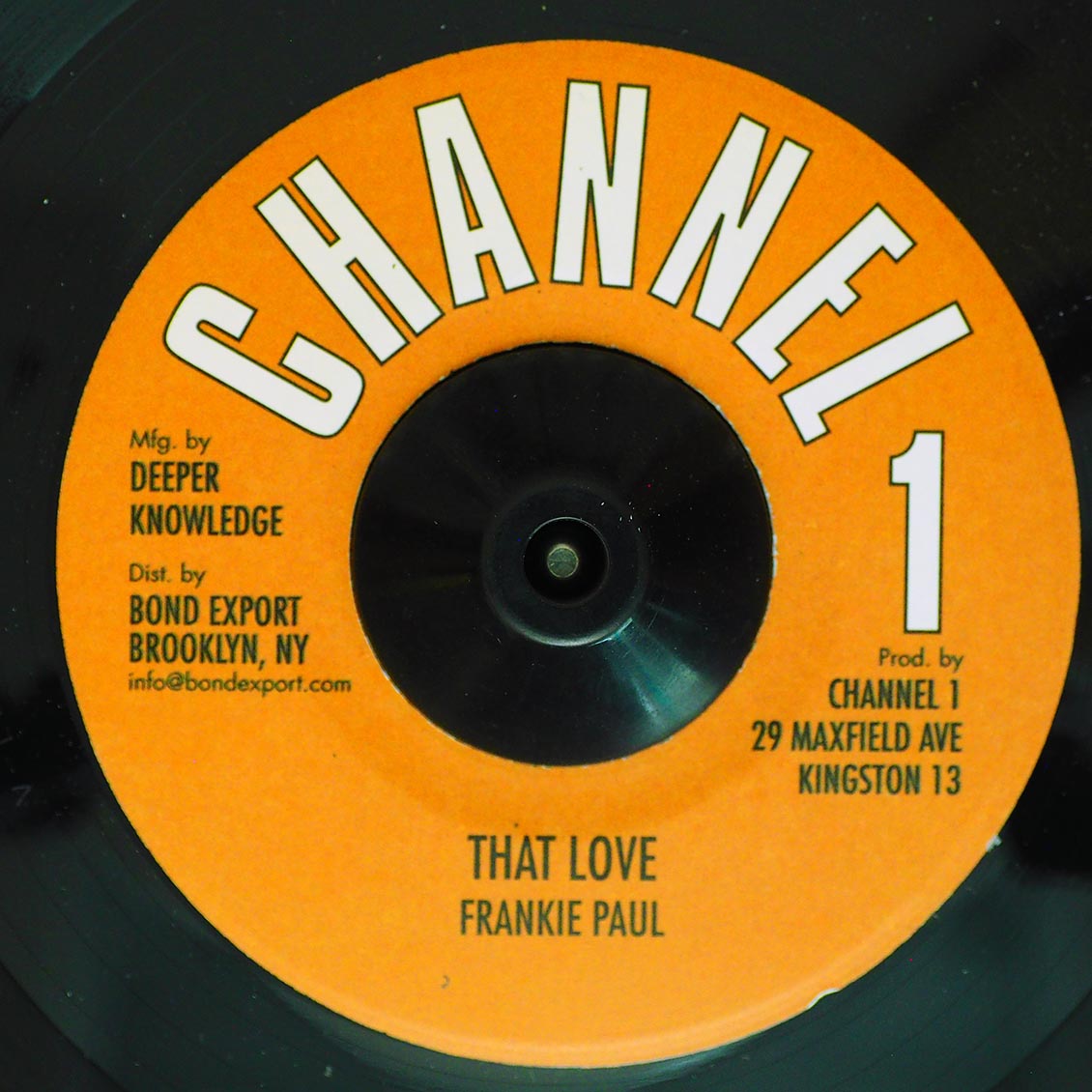 Frankie Paul - That Love / Roots Radics - Version (rhythm: "Black Roses AKA Here I Come")