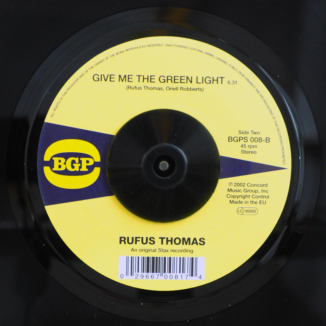 Rufus Thomas - Funky Hot Grits / Rufus Thomas - Give Me The Green Light