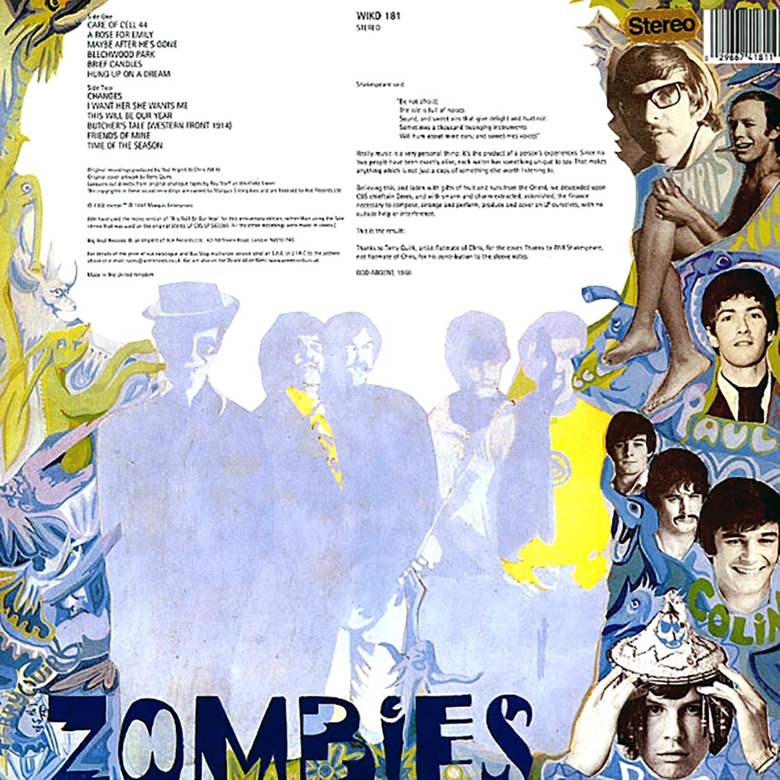 The Zombies - Odessey & Oracle: 30th Anniversary Edition