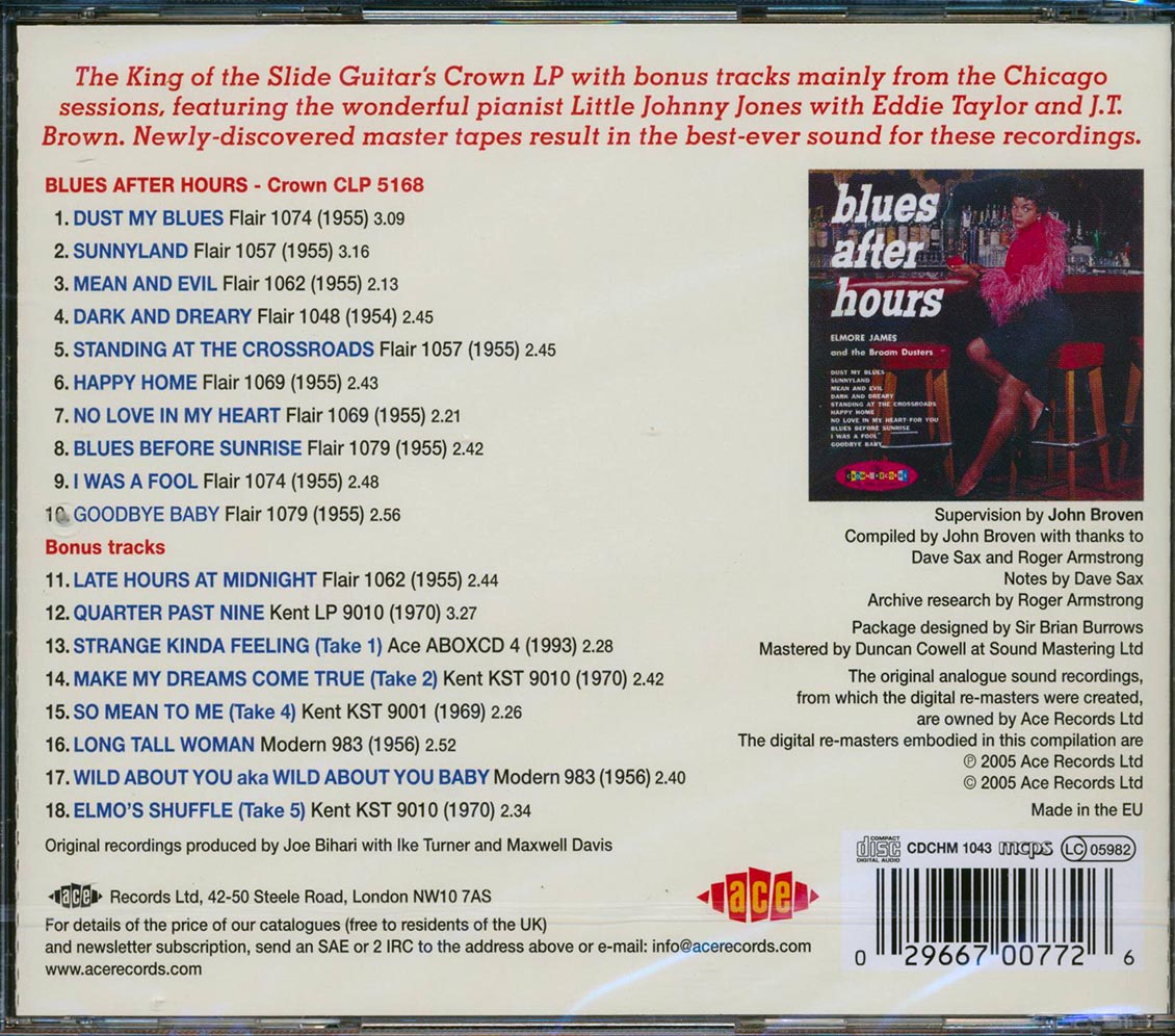 Elmore James - Blues After Hours