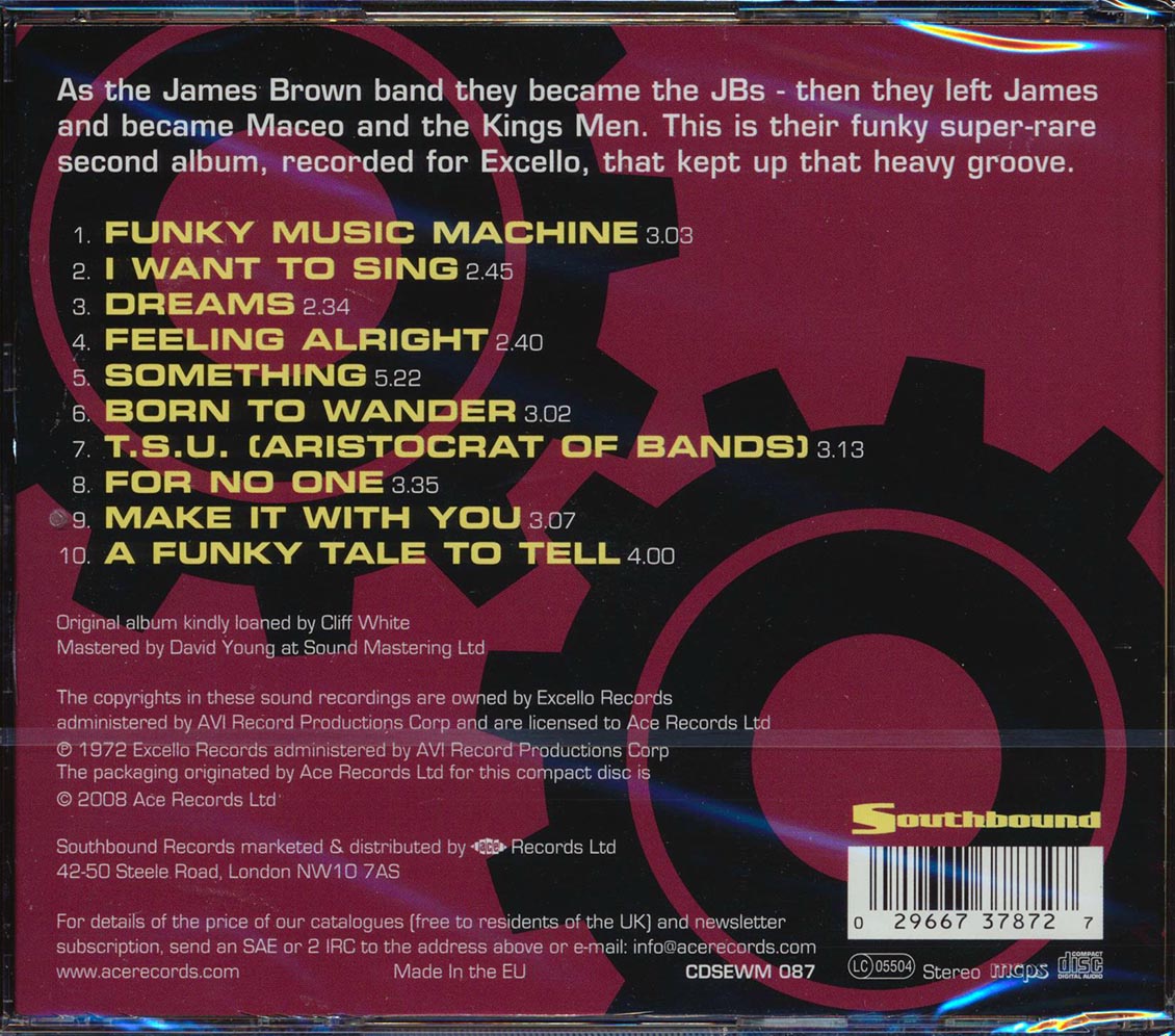Maceo & All The Kings Men - Funky Music Machine