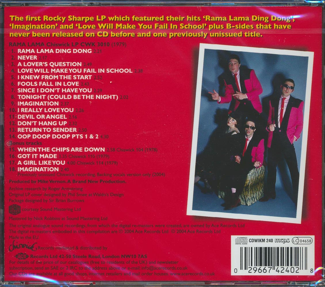 Rocky Sharpe & The Replays - Rama Lama Ding Dong