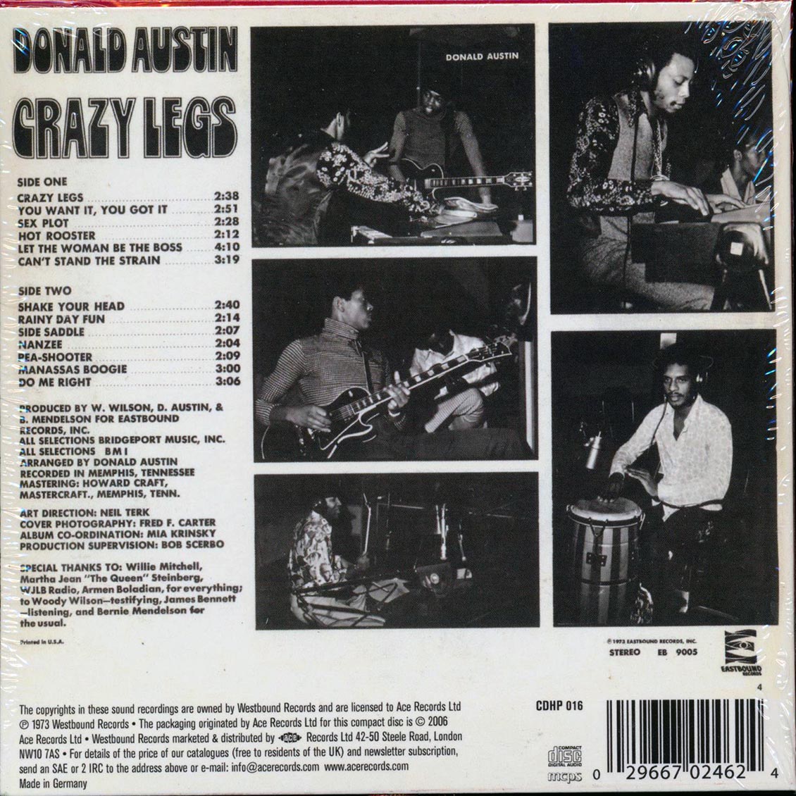 Donald Auston - Crazy Legs