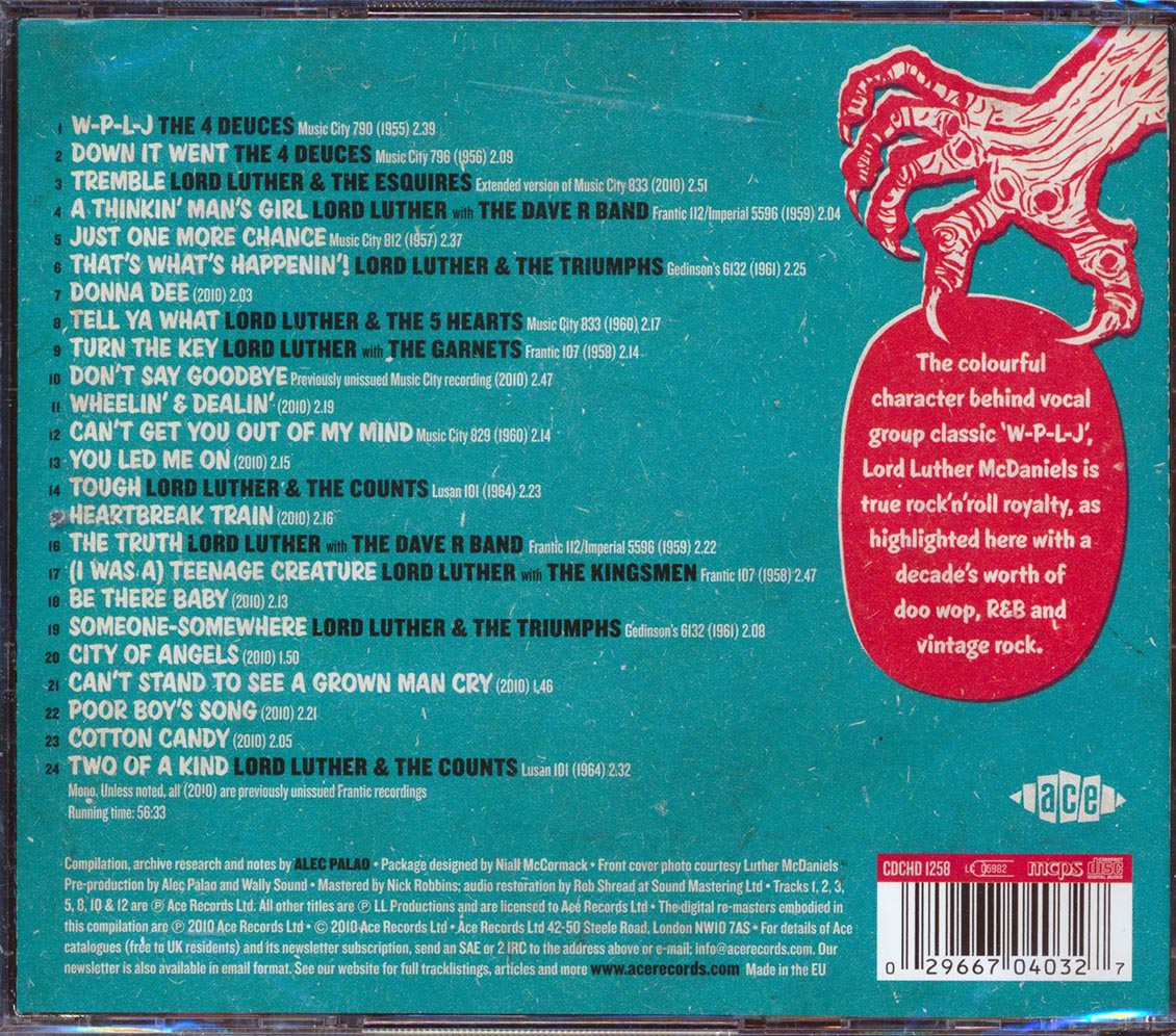 Lord Luther - I Am The Lord (24 tracks)