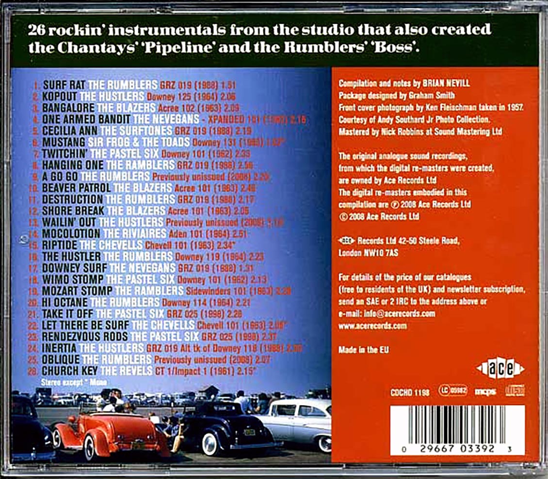 Various - It Came From The Beach: Surf, Drag & Rockin Instros From Downey (26 tracks)