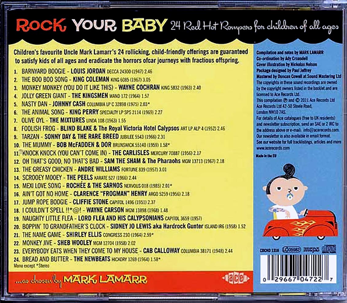 Various - Rock Your Baby: 24 Red Hot Rompers For Children Of All Ages (24 tracks)