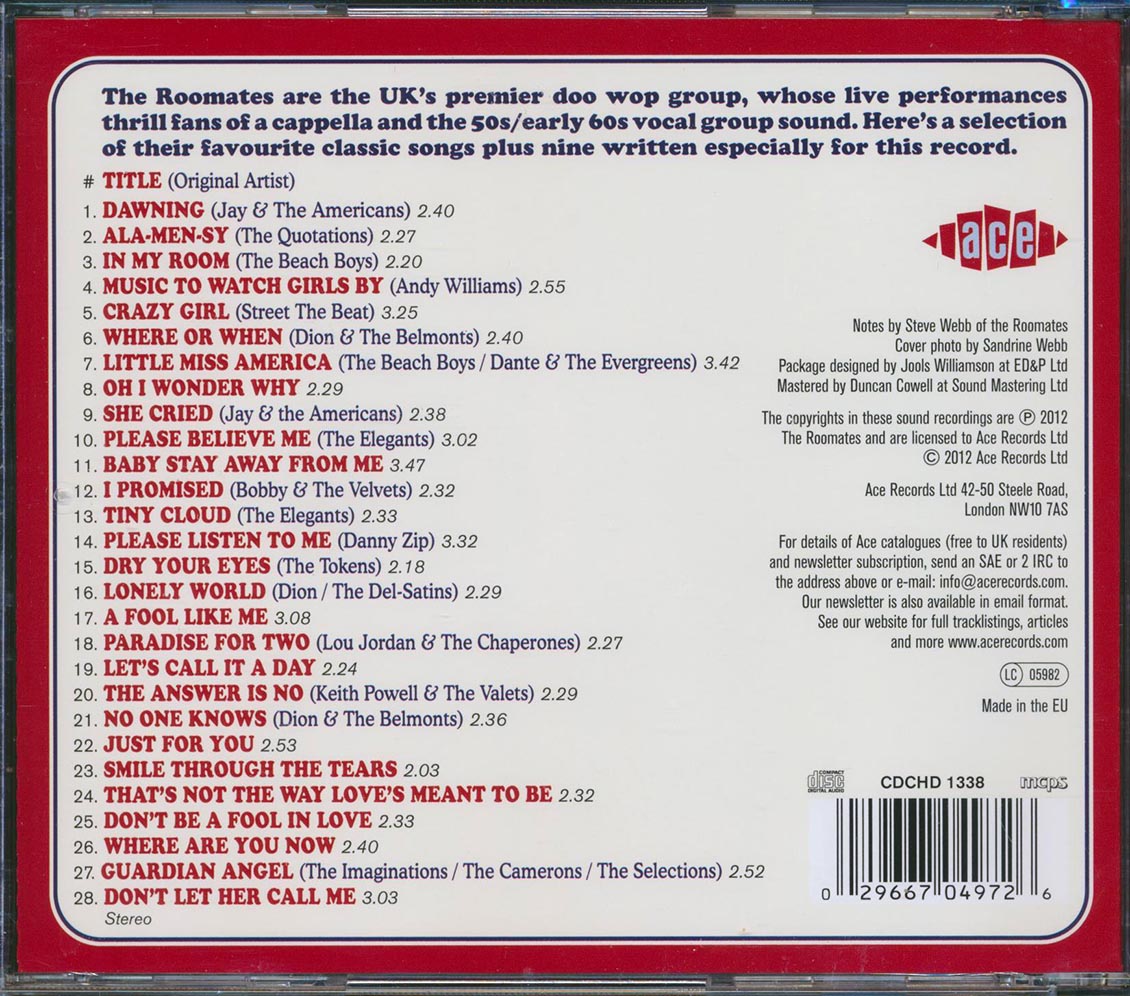 The Roomates - Dawning (28 tracks)