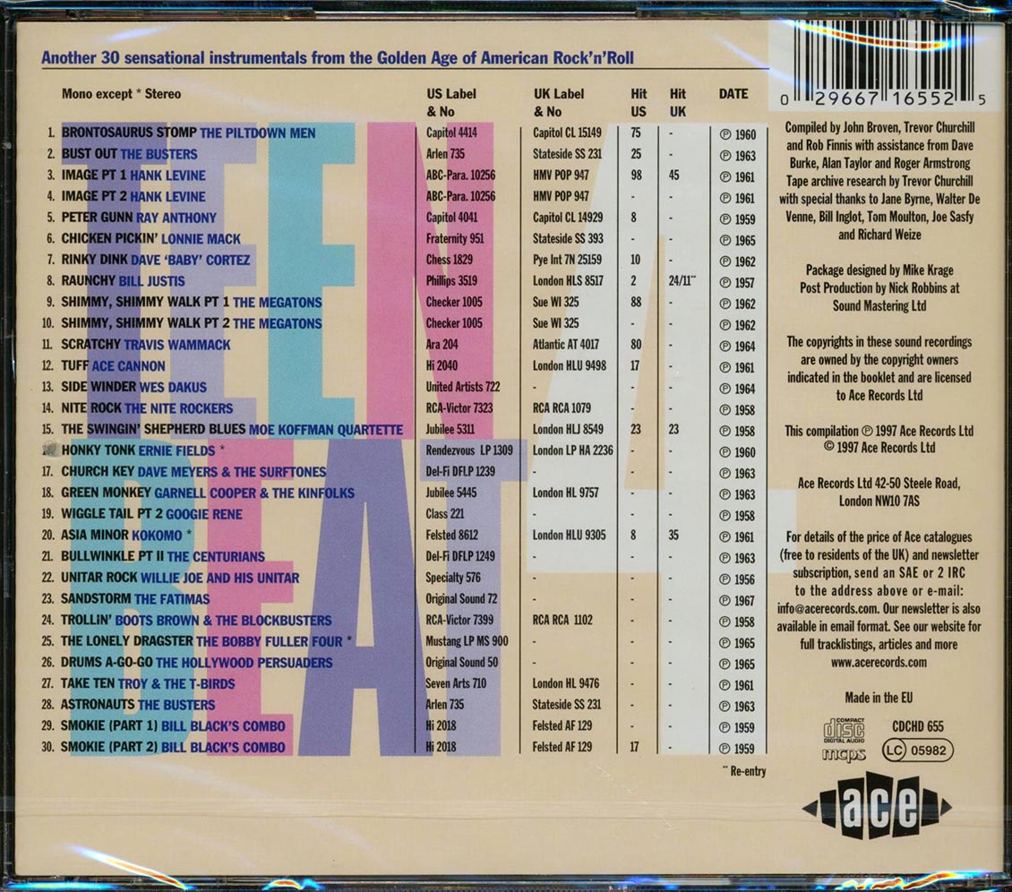 Various - Teen Beat Volume 4: Another 30 Great Rockin Instrumentals (30 tracks)