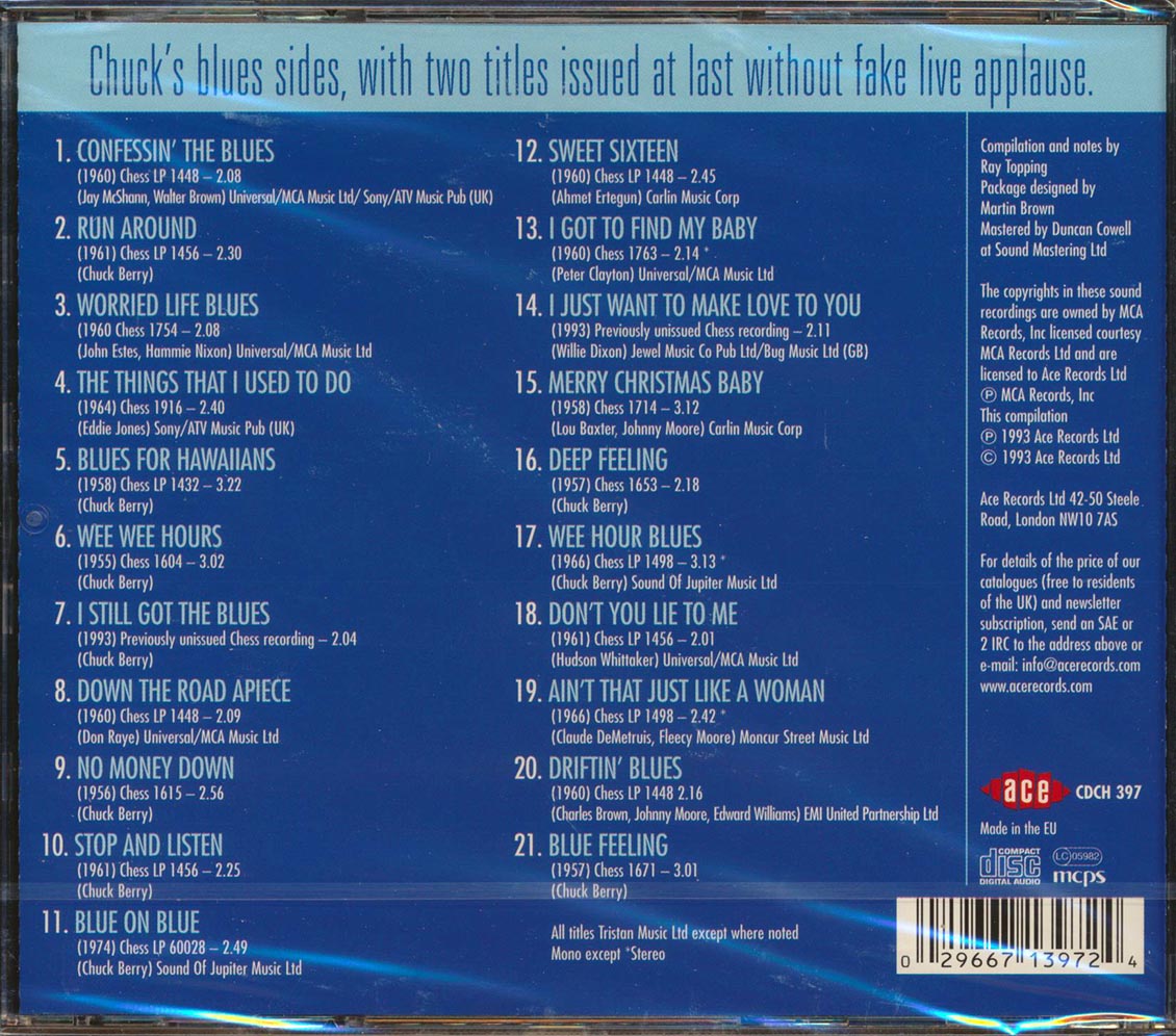 Chuck Berry - On The Blues Side (21 tracks)