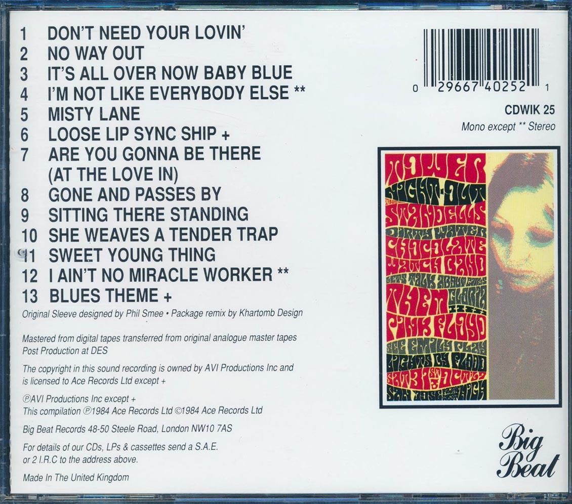 The Chocolate Watch Band - Forty Four