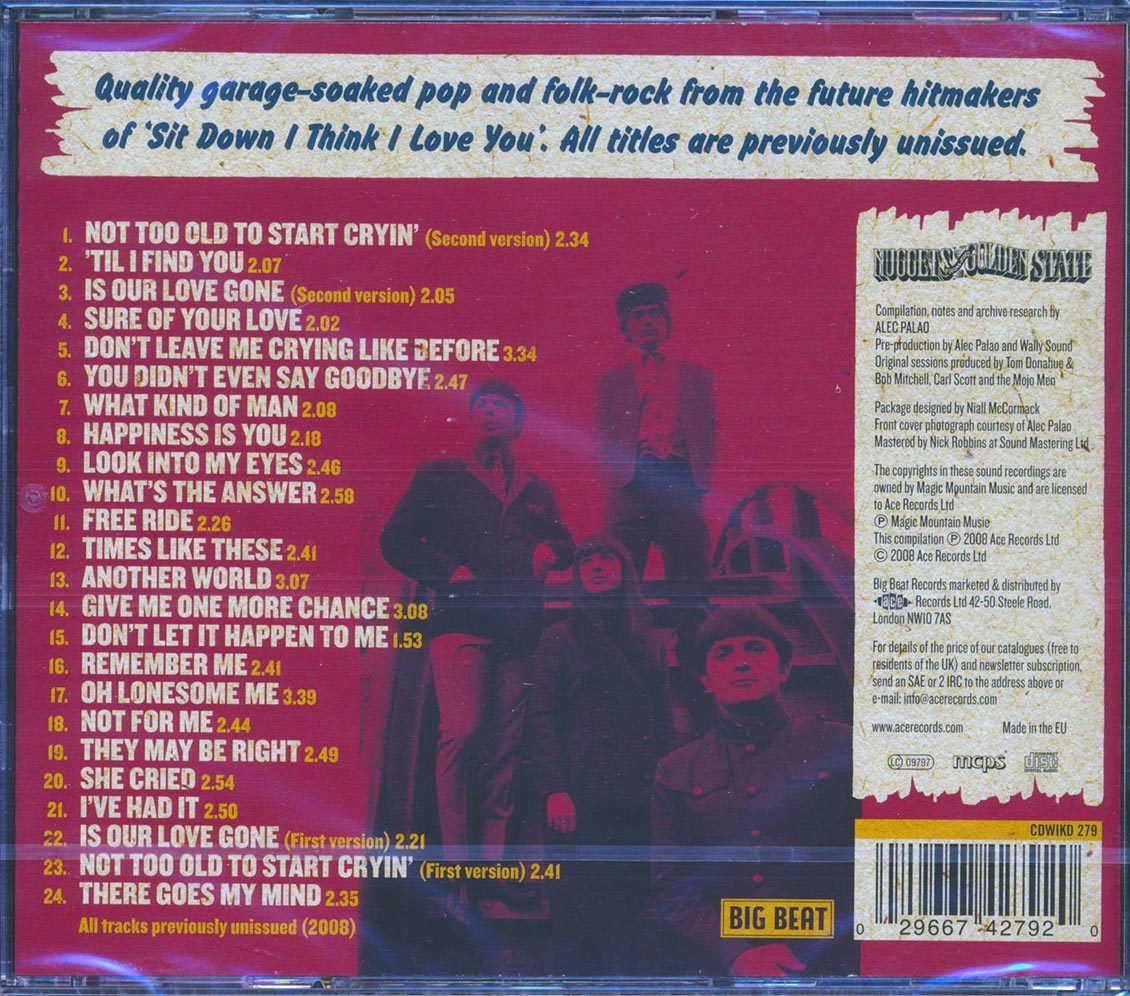 The Mojo Men - Not Too Old To Start Cryin: The Lost 1966 Masters (24 tracks)