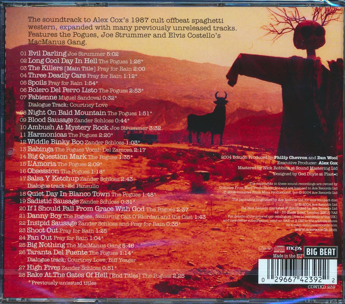 Various - Straight To Hell Returns: Original Soundtrack (28 tracks)