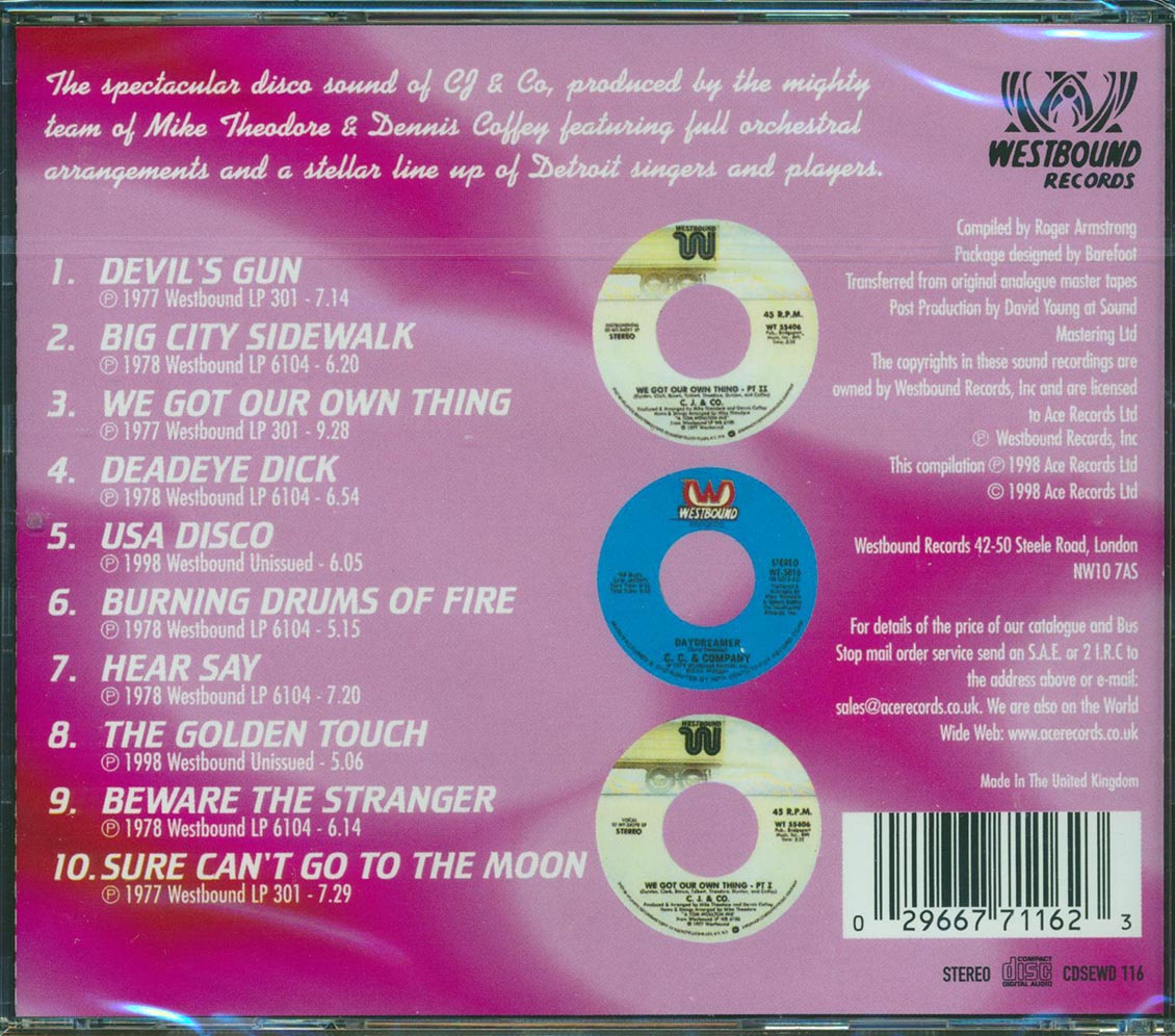 CJ & Company - USA Disco