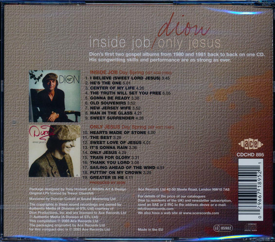 Dion - Inside Job + Only Jesus