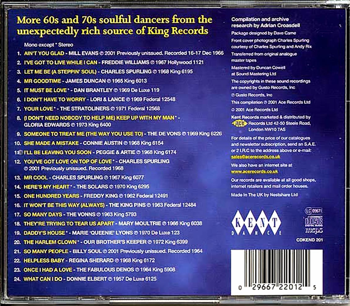 Various - King Northern Soul Volume 2