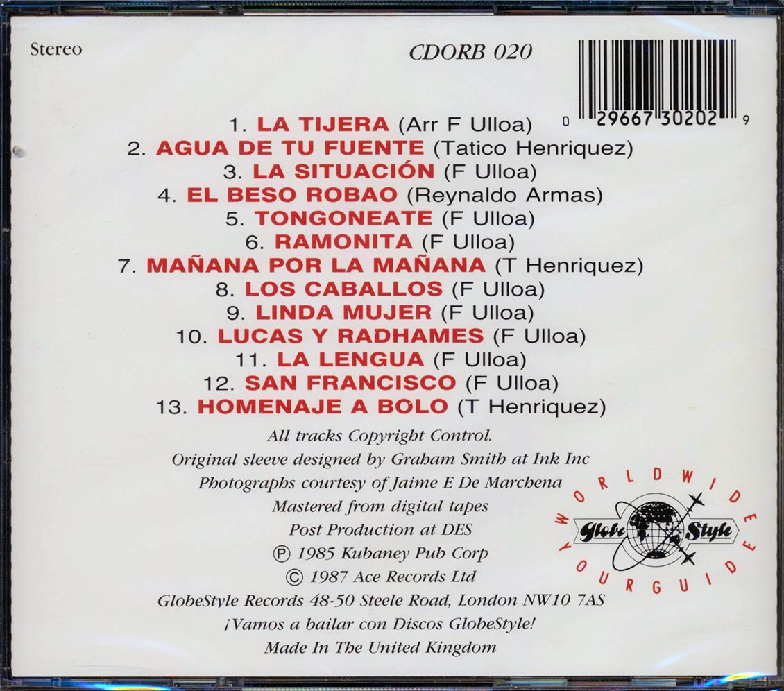 Francisco Ulloa - Imerengue: uptempo dance dynamite from the dominican republic