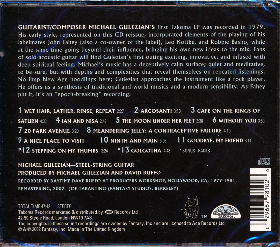 Michael Gulezian - Upspoken Intentions