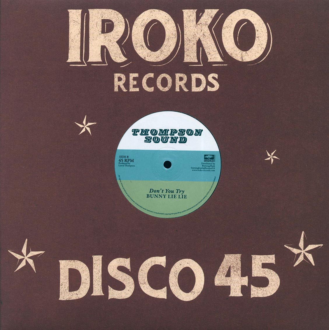 Anthony Johnson - Hey Mr. Richman (Extended Mix) / Bunny Lie Lie - Don't You Try (Extended Mix)