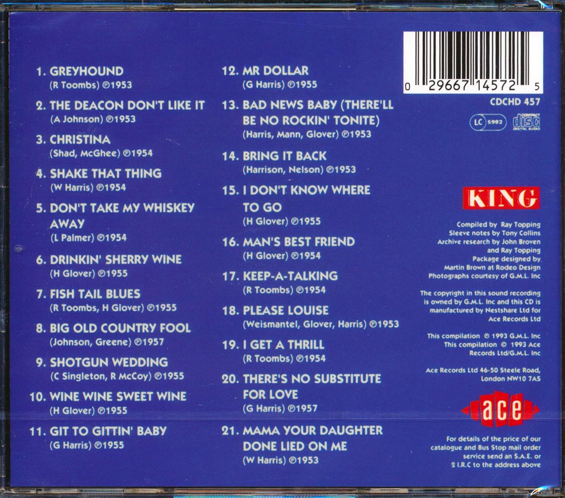 Wynonie Harris - Women, Whiskey & Fish Tails (21 tracks)